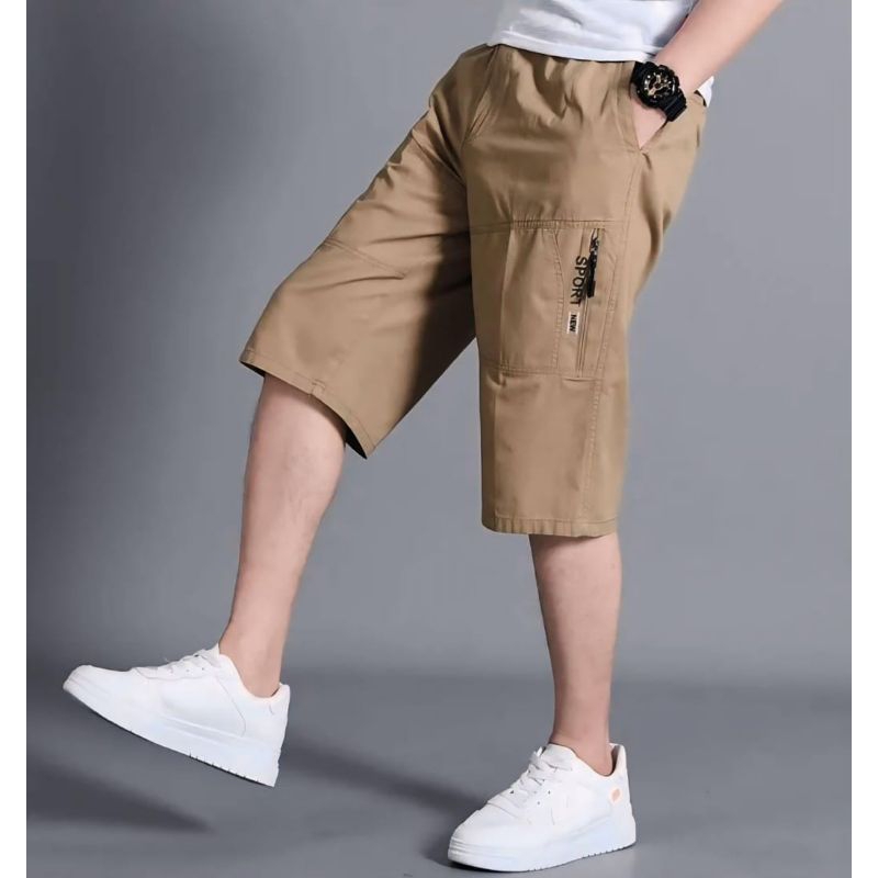 Celana Cargo Sirwal Pendek 3/4 Pria Dewasa Terbaru
