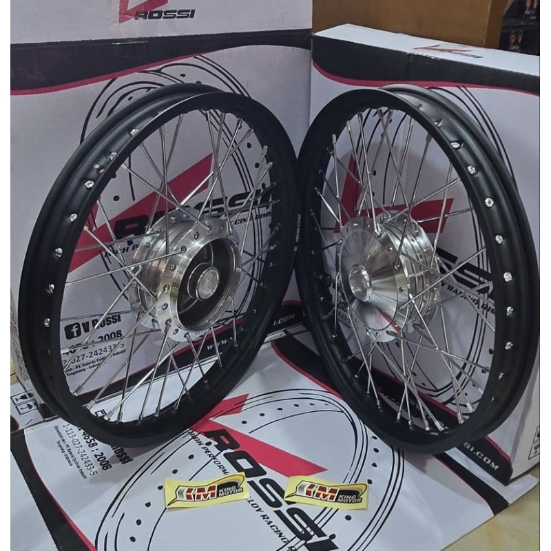 Velg Jari jari Astrea Grand Legenda Supra Old Supra Fit Lama Depan Kampas Tromol Ring 17