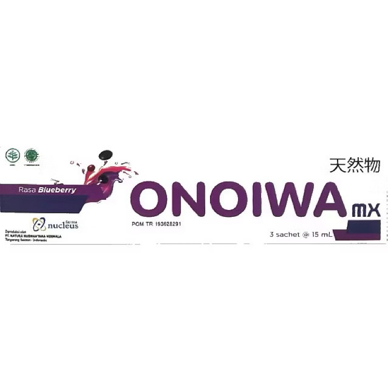 

ONOIWA MX SACHET ( 1 BOX ISI 3)