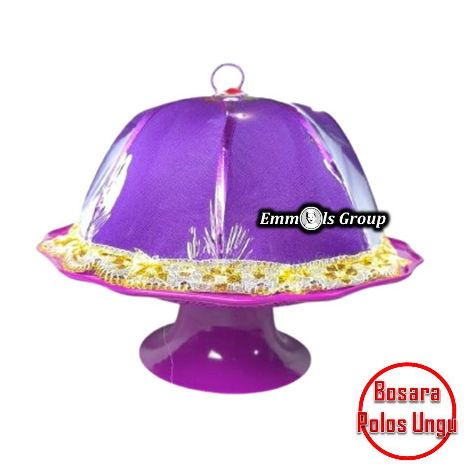 Bosara Plastik Khas Bugis Makassar Model Polos Warna Ungu
