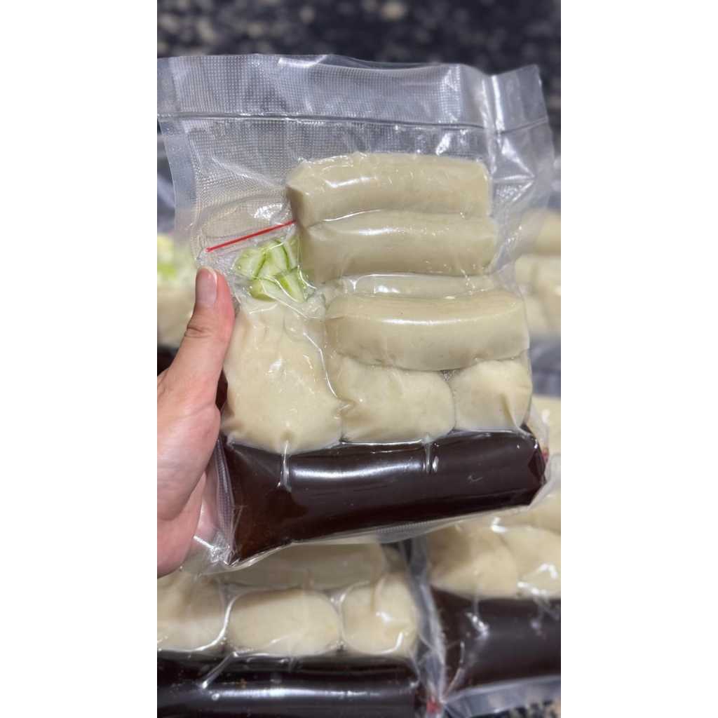 

Pempek Palembang Ikan Tenggiri Paket Ekonomis isi 7 pcs Tanpa Pengawet