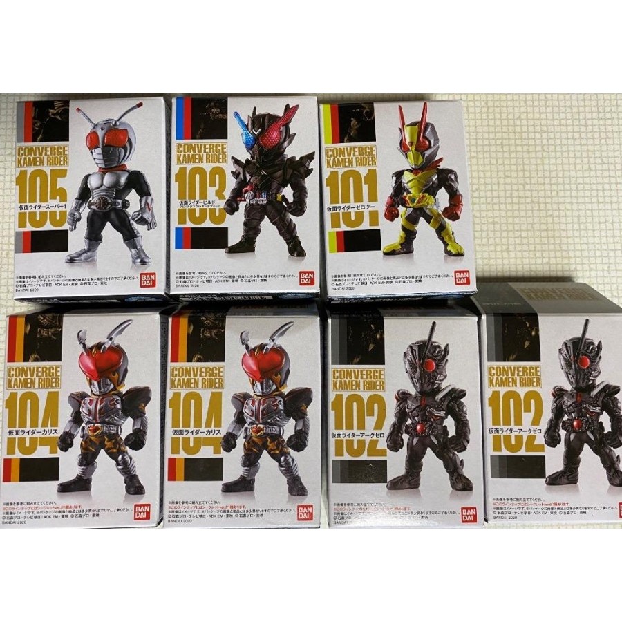 Converge Kamen Rider 18 Ark One Secret Chalice Kamen Rider Zero Two Build Hazard Super One Joker New