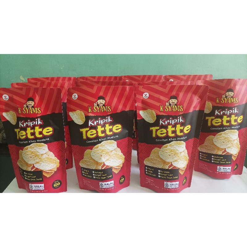 

KSYAMS Kripik Tette Cemilan Khas Madura