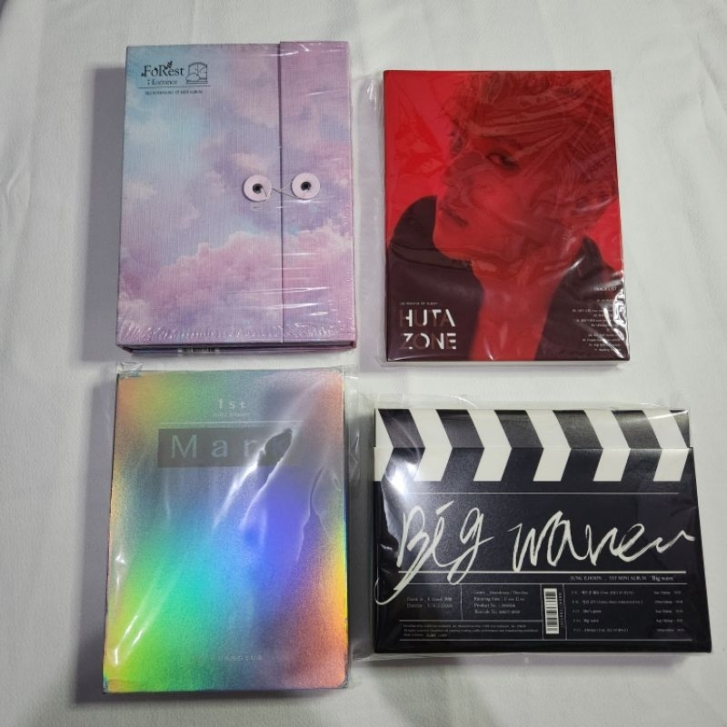 BTOB Eunkwang Minhyuk Changsub Ilhoon Solo Album Only