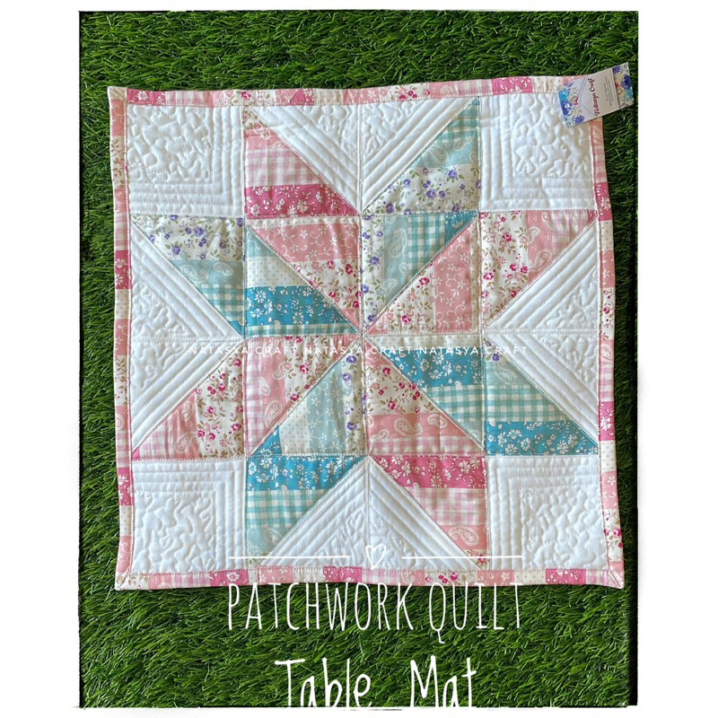 Patchwork Quilt Tablet Mat