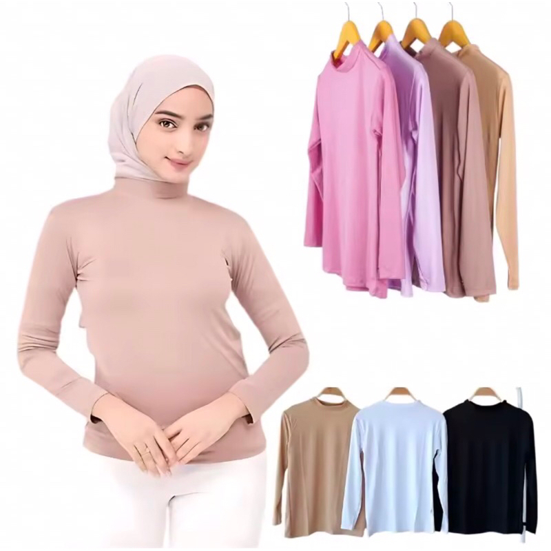 Manset Badan Baju Muslim Wanita Manset Lengan Panjang Manset Daleman Kebaya Manset Wanita Muslim Baj