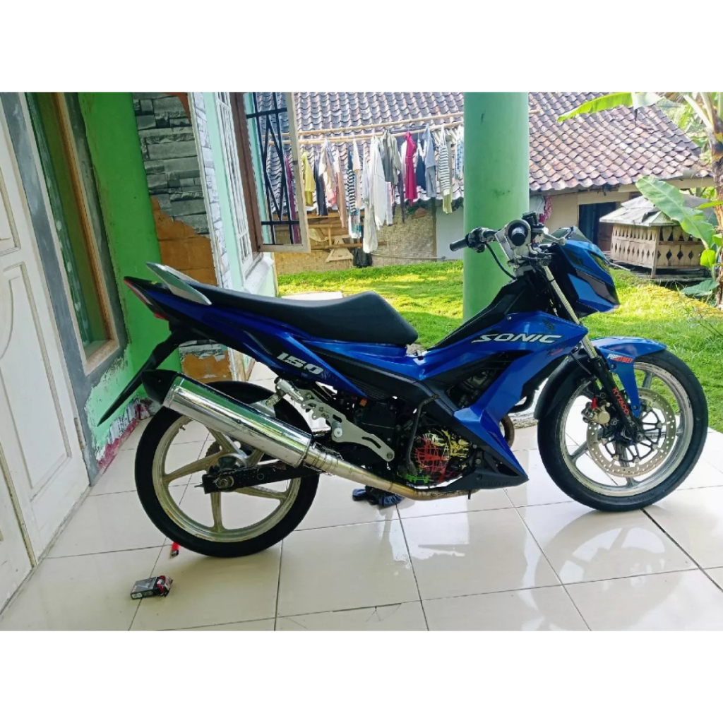 Underbone Honda Sonic 150 New Footstep GTR 150 CNC Plug N Play Roadrace Ub Balap Underbon Pustep Cos