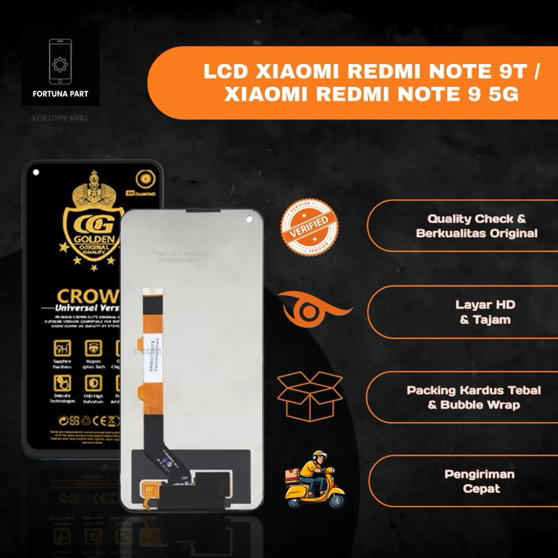 LCD REDMI NOTE 9T / NOTE 9 5G / XIAOMI REDMI NOTE 9T / XIAOMI REDMI NOTE 9 5G FULLSET COMPLETE