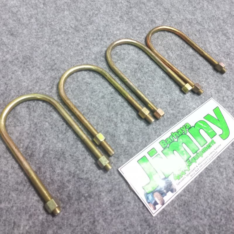BAUT PER JIMNY BAUD SPRING U BOLT KATANA PANJANG
