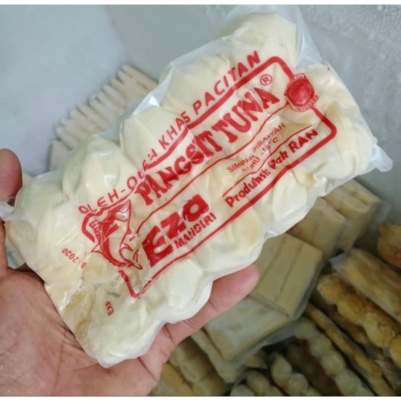 

PANGSIT TUNA Eza Mandiri Pak Ran/Pangsit Tuna Khas Pacitan/frozenfood