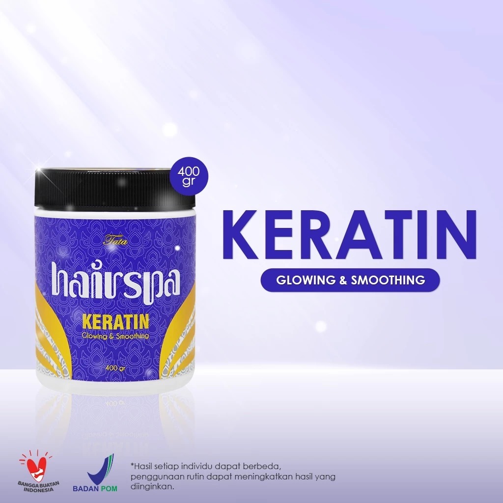TATA HAIR SPA KERATIN GLOWING & SMOOTHING 400 GR