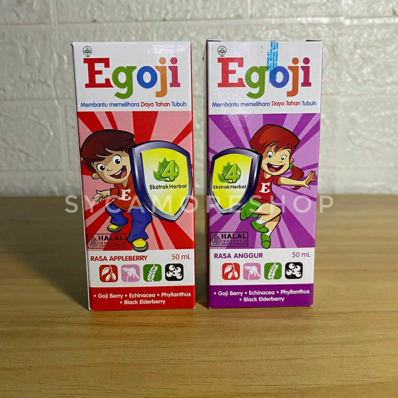 

Egoji Sirup Rasa Anggur & Appleberry 100 ml