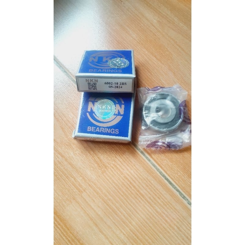 NKN BEARING LAHER CVT BEAT VARIO 6002-10 2RS 6002 AS 10 MILI