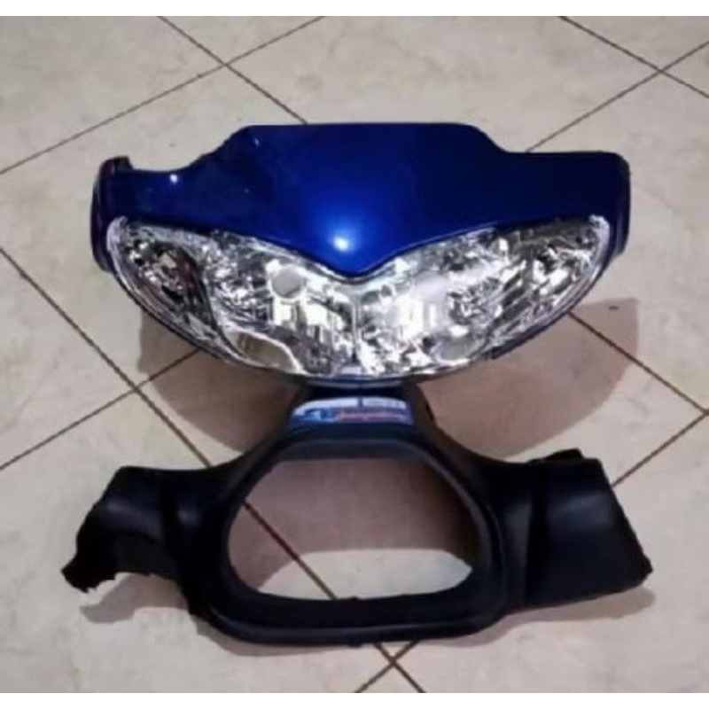 BATOK KEPALA DEPAN JUPITER Z, BATOK TOTOK KEPALA JUPITER Z LAMA WARNA BIRU