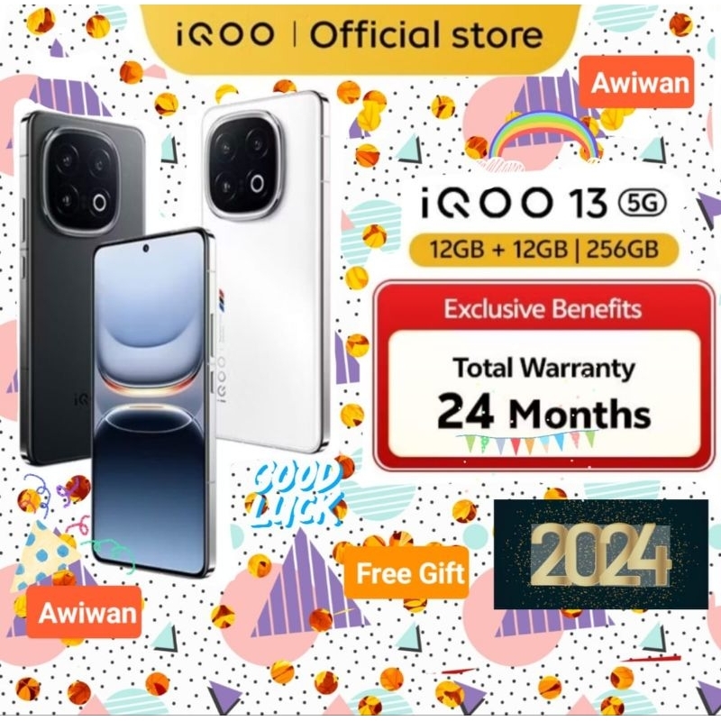 PROMO Vivo IQOO 13 Ram [12/256][16/512] 5G (Ram12+12GB & 16GB )(ready no po)Grs Resmi
