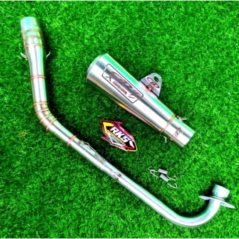 Knalpot Racing CLD Monster Supra x supra fit supra x 125 kharisma blade revo astrea grand c70 smash 