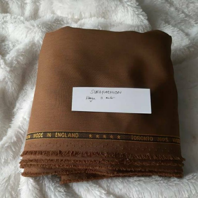 Kain pemda woltex murah bahan baju seragam pemda PNS ASN PDH khaki tua keki muda