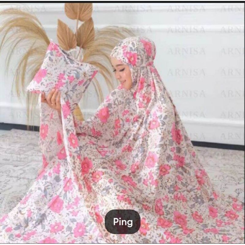 GRATIS ONGKIR MUKENA DEWASA AL.ZAHRA MURAH NAMPOL