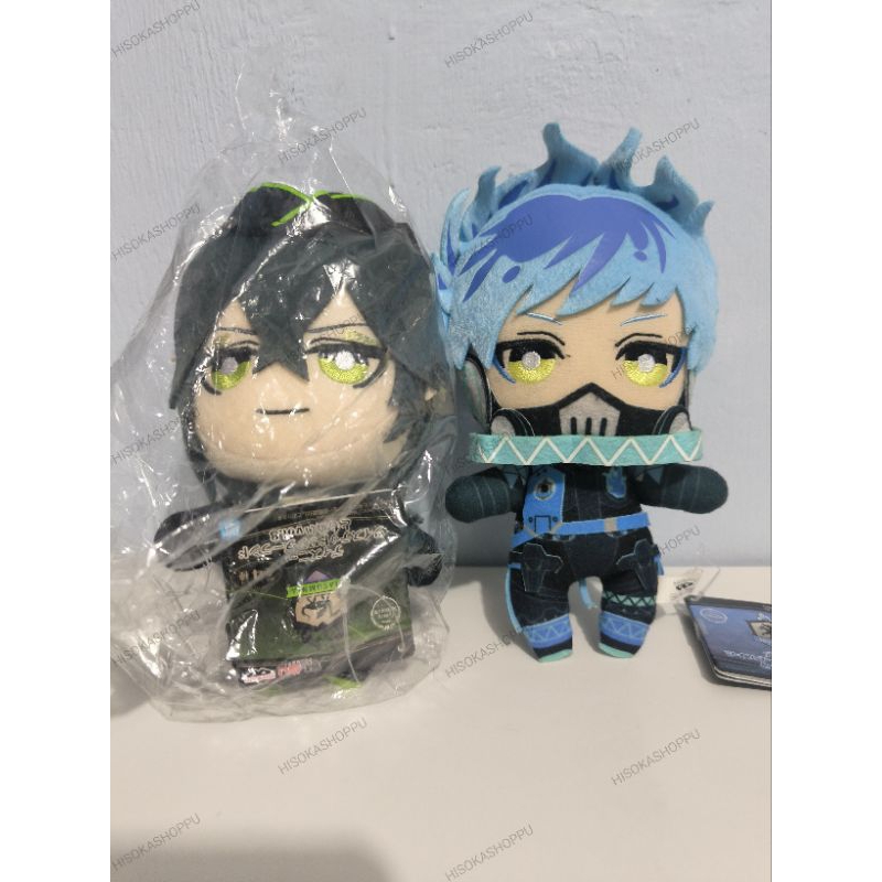 [TWISTED] READY STOCK OFFICIAL Boneka Anime Tomonui Keychain Malleus Draconia Ortho Azul Ashengrotto