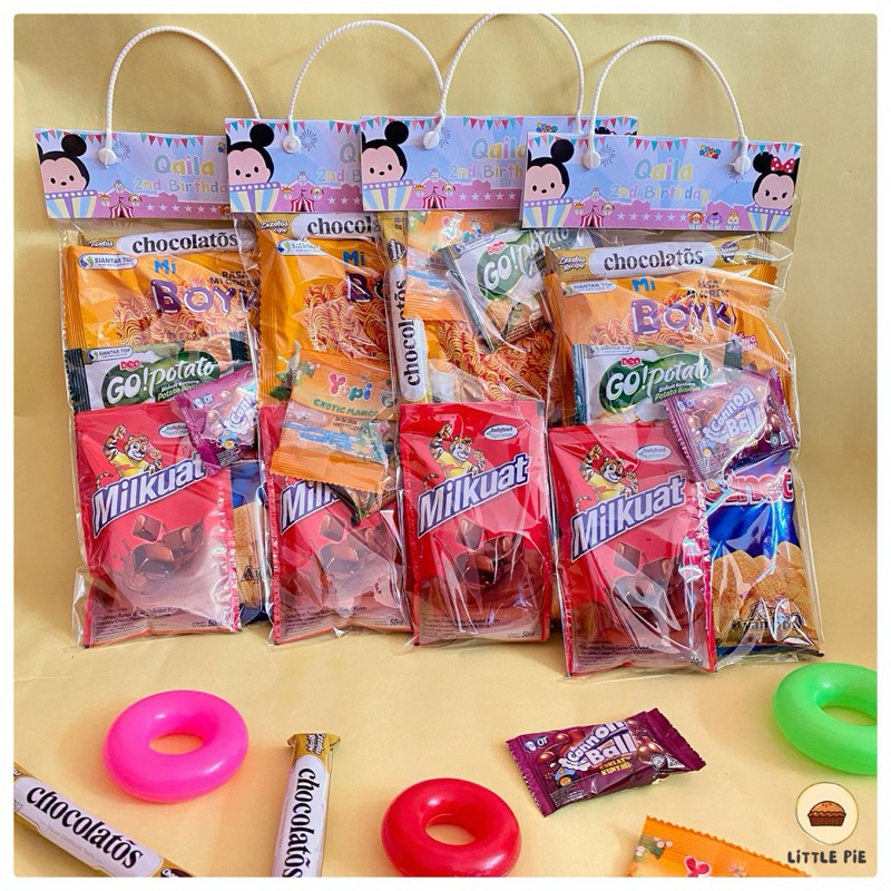 

PLASTIK ULANG TAHUN BINGKISAN SNACK FREE CUSTOME