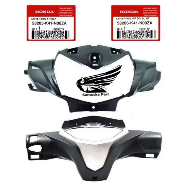 Cover Batok Lampu Supra 125 Fi totok depan Supra 125 injeksi original satu set depan belakang