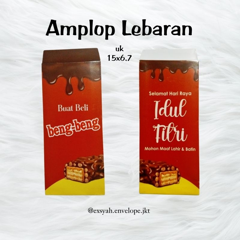 

Amplop Lebaran besar motif snack BENG BENG PREMIUM QUALITY
