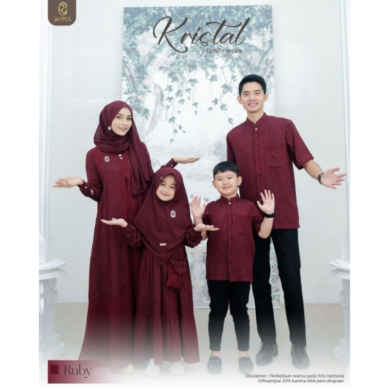Kristal Family Series by @r.o.n.a_hijab (Ruby)| Ready Stock ✨