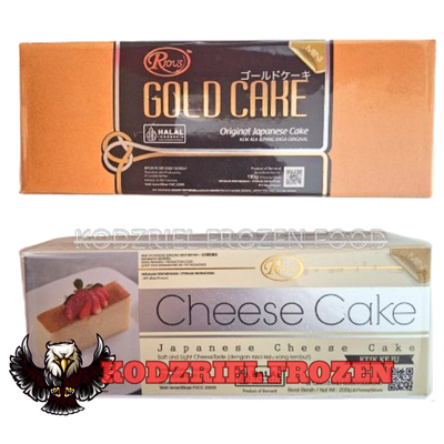 

RIOUS GOLD CAKE Japanesse Cheese Cake 200gr - Bolu Siap Saji