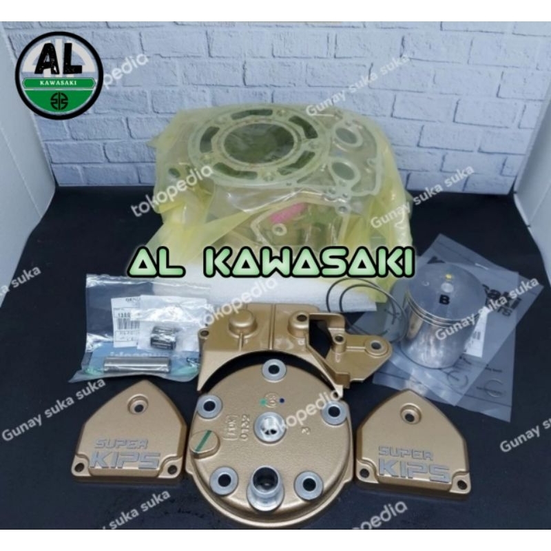 blok head pdk gold BW set ninja r rr ss original kawasaki