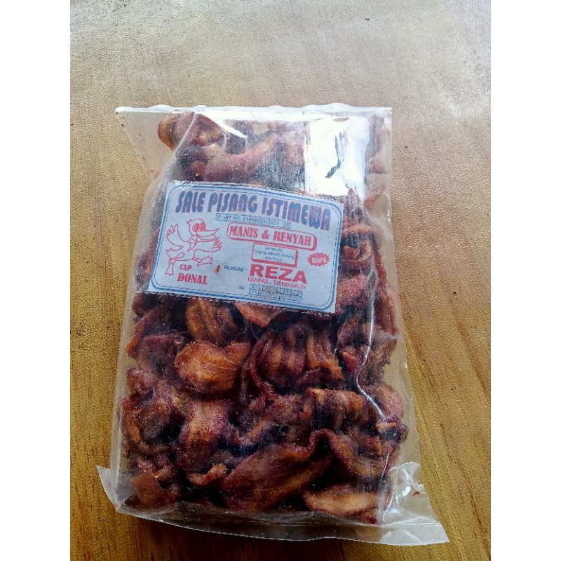 

Sale Pisang kering manis istimewa/Keripik Sale Pisang/Keripik Rimpi