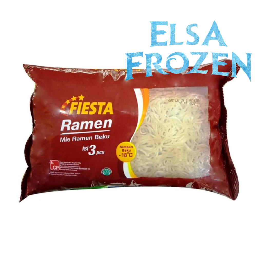 

FIESTA MIE RAMEN BEKU 570GR HARGA PROMO MIE RAMEN INSTAN BEKU