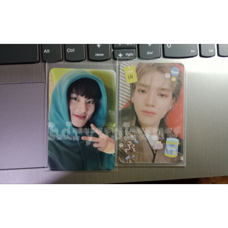 NCT Mark Taeyong pc photocard slowacid yzy resonance