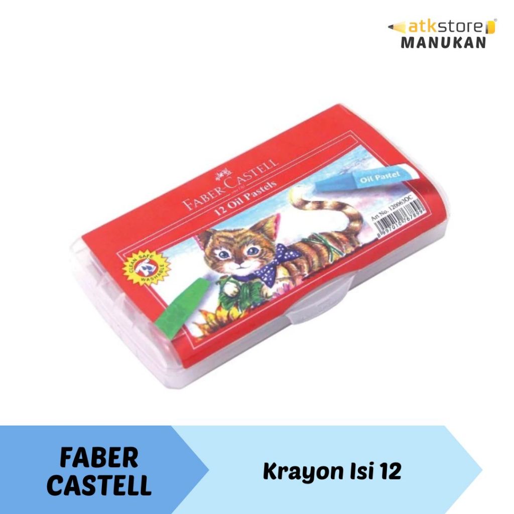 

Faber-Castell Krayon Minyak Hexagonal Oil Pastel Krayon Isi 12
