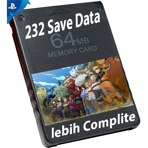Memory ps2 64 mb save data tamat