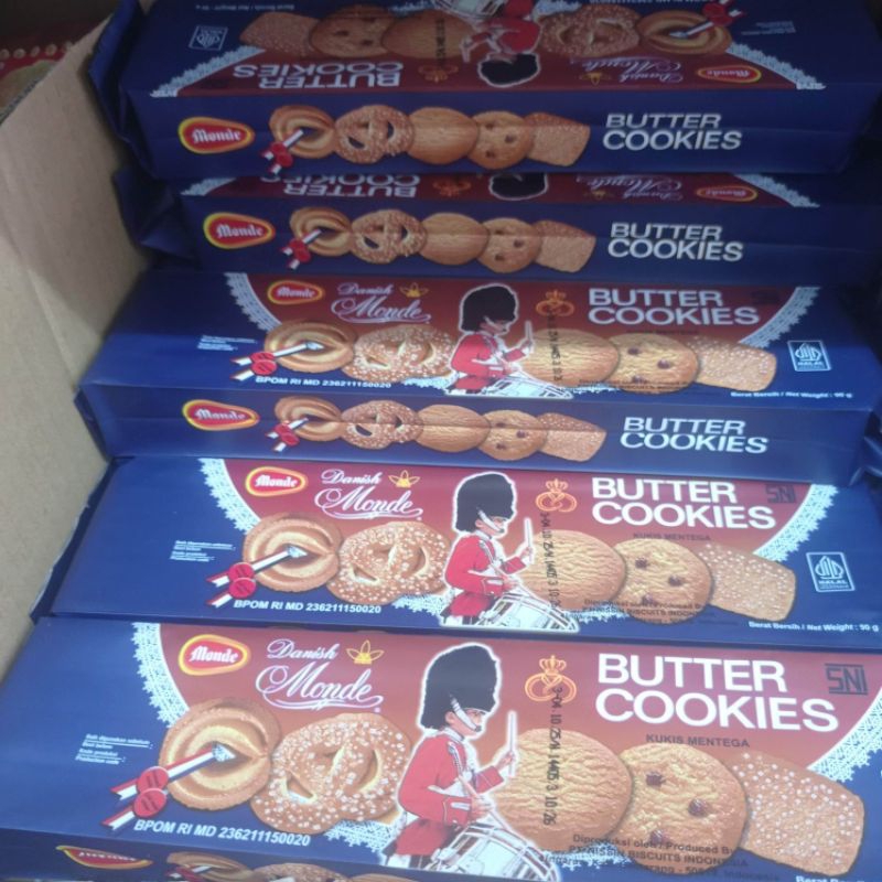 

monde butter cookies 102gram