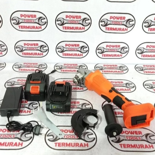 

Mesin Gurinda CAS Tangan 4" XENON GDGA 1845 / Gurinda Cordless Brushless 18v 4.0 AH