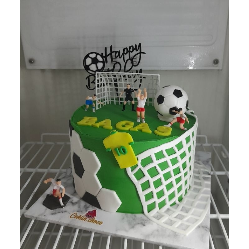 

cake birthday bola / kue ulang tahun sepak bola