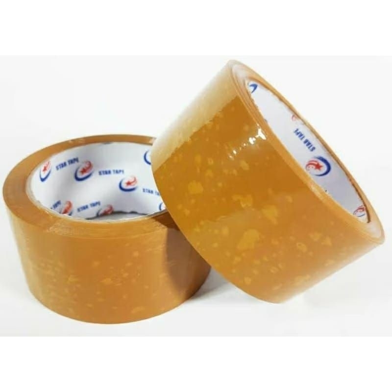 

Lakban [OPP] Besar Star Tape 48mm | 100 Yard • BENING & COKLAT