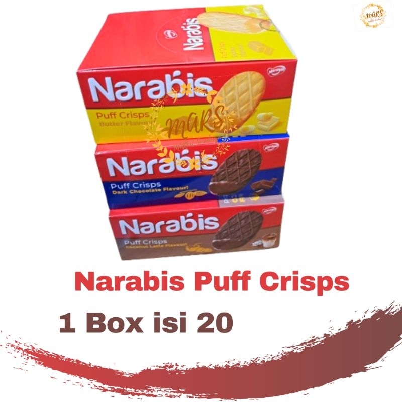 

Naraya Narabis Puff Crisps 1 box isi 20