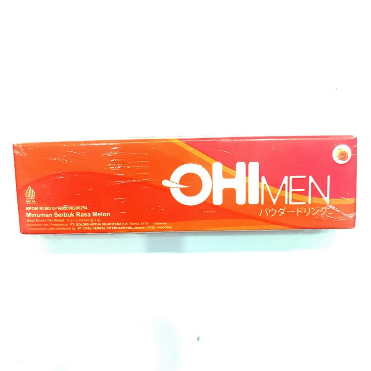 Ohimen Rasa Melon isi 2 Sachet, Suplemen Pria Dewasa