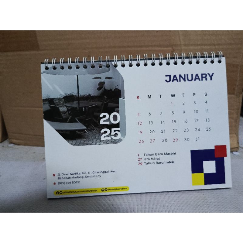 

Kalender duduk 2025