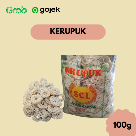 

Kerupuk Mawar Kecil SCL Putih 250 Gram