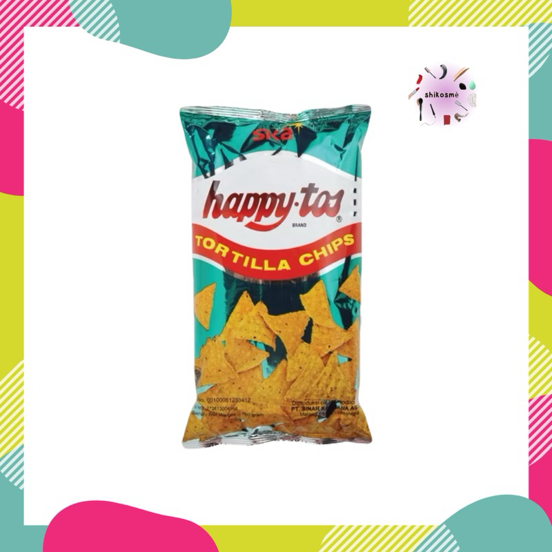 

Happytos Tortilla Corn Chips Hijau 140 gr