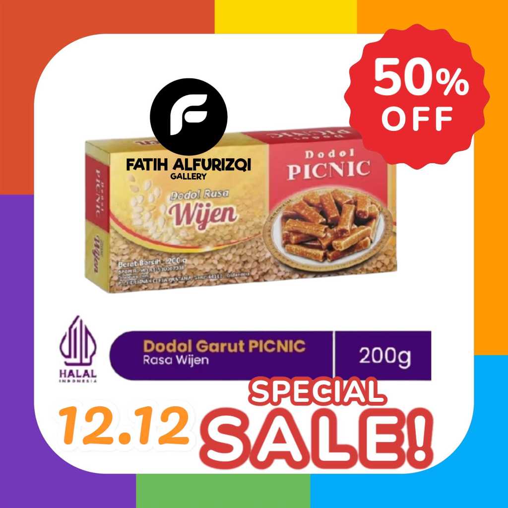 

Dodol Picnic Wijen 200 Gram