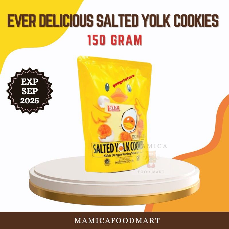 

EVER DELICIOUS SALED YOLK COOKIES 150GR