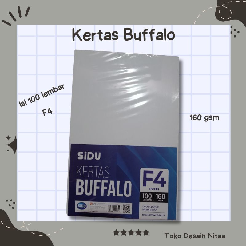 Kertas Buffalo F4