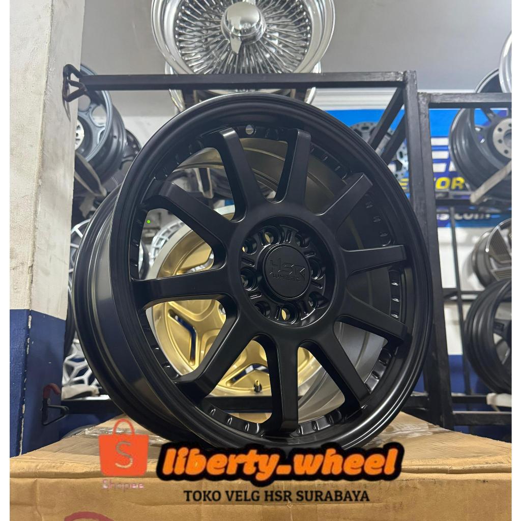 HSR Ring 16 Pelek Racing Mobil Avanza,Xenia,Mobilio , Yaris - HSR Surabaya