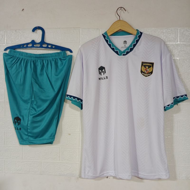 JERSEY TIMNAS INDONESIA BAJU CELANA DEWASA KAOS OLAHRAGA FUTSAL BOLA BADMINTON