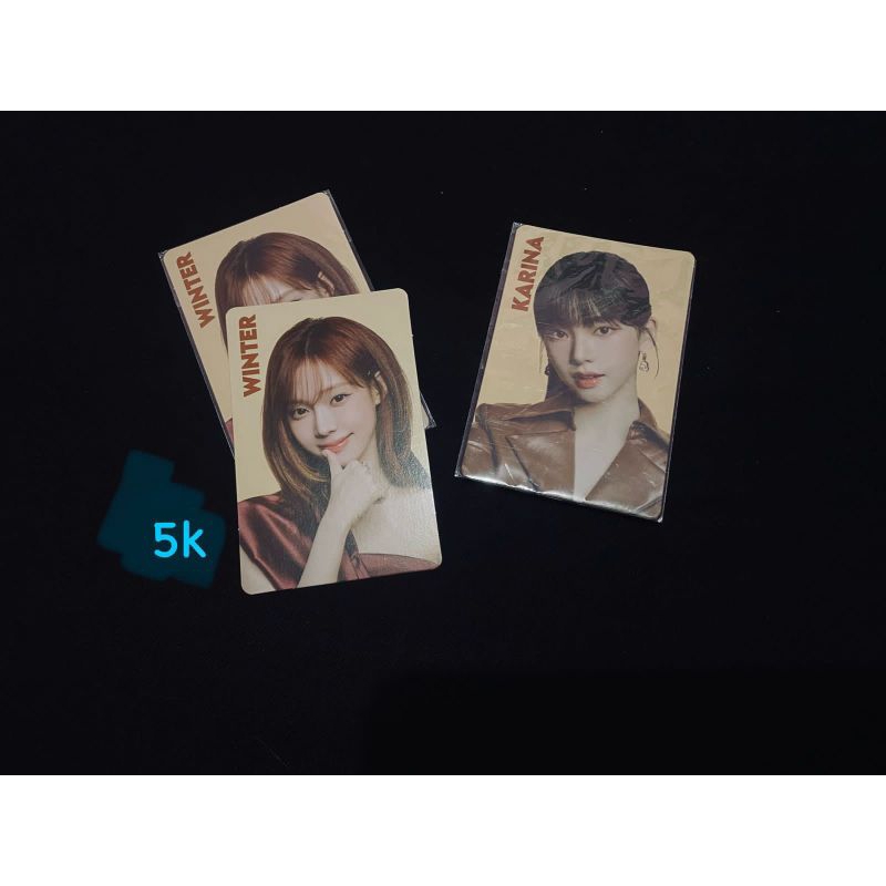 photocard aespa nabati