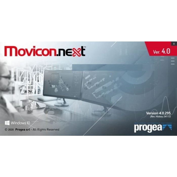 SCADA Movicon Software V.4 - HMI projects, SCADA monitoring systems